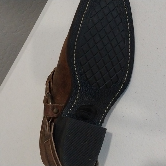 Frye brown leather harness mules - Picture 6 of 6